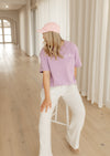 Boheme Babe Tee- Lilac