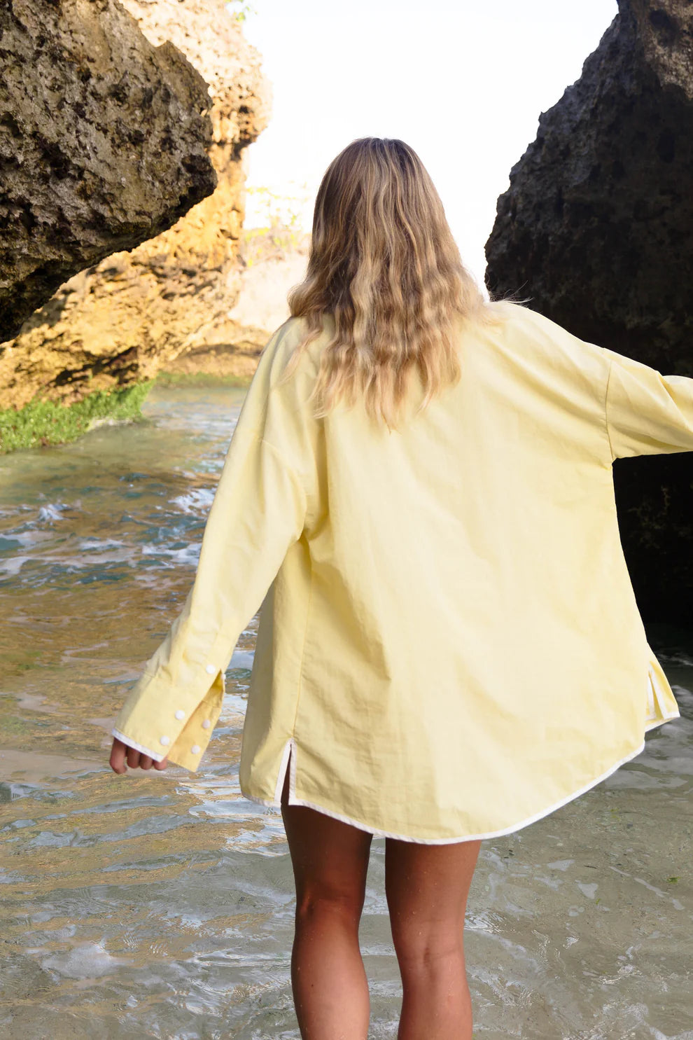 YAMBA UPF50+ Sun Shirt- Yellow