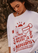 Vintage Tee Red Margs