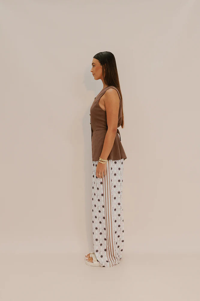 Avairy Pant - Sable Print