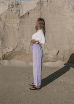 Bobbi Pant - Gingham Lilac