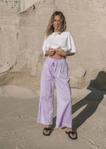 Bobbi Pant - Gingham Lilac