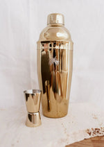 Gold Palm Cocktail Shaker