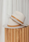 Parker Hat-Ivory/Tan